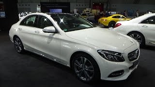 2015 Mercedes Benz C 350e Exterior and Interior I Mobility Stuttgart 2015 [upl. by Stoops]