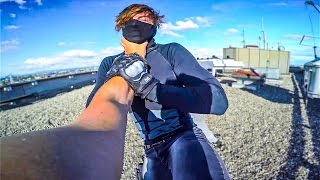 PARKOUR vs SECURITY  MIRRORS EDGE CATALYST PARKOUR POV  GoPro HERO4 [upl. by Conger306]