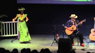 quotNaniquot LedKaapana Slack Key Master Ledward Kaapana with Hula by Wainani Kealoha [upl. by Neelon712]