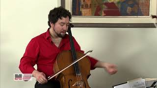 CELLO MASTERCLASS SHOSTAKOVICH SONATA 1ST amp 2ND MOV  excerpt [upl. by Xuaegram]