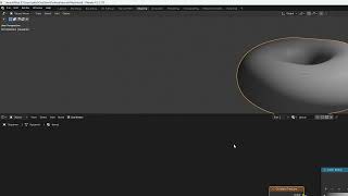 Blender Donut GeoNode Lesson 3 [upl. by Atnicaj]