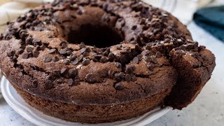 CIAMBELLONE AL CIOCCOLATO senza glutine  Polvere di Riso [upl. by Ailimaj445]