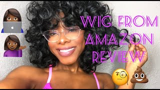 CHEAP AMAZON PRIME WIG REVIEW  VERY SURPRISED [upl. by Schmeltzer]