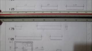 DIBUJO TÉCNICO  INSTRUMENTOS  EL ESCALIMETRO [upl. by Dygert]