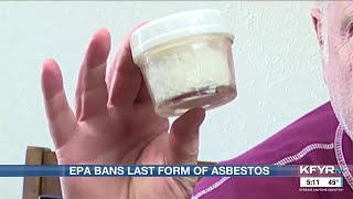 EPA bans last form of asbestos used in US [upl. by Mansfield]