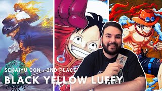 One Piece SEKAIYU CON 1K BLACK YELLOW LUFFY Finalist Deck Profile  Joel Vega [upl. by Ayouqat]