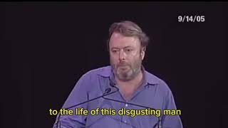 Christopher Hitchens exposes Galloway and Islamists in 2005 [upl. by Cindra569]