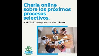 ANPE ANDALUCIA Procesos selectivos Plazas de reposición y estabilización [upl. by Aciria890]