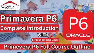 Primavera P6 Introduction  Course Outline of Primavera P6  Prima Vera Introduction  Corvit System [upl. by Lecram]