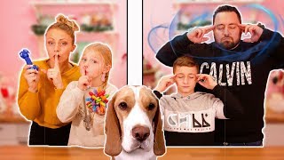 ♡• TWIN TELEPATHY CHALLENGE EN FAMILLE  LE NOËL DE NANA •♡ [upl. by Dickenson114]