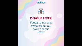 Food for Dengue Fever [upl. by Dirk]