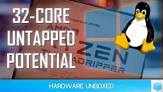 Linux vs Windows Benchmarks Threadripper 2990WX vs Core i97980XE [upl. by Ahsitram805]