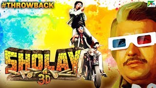 Sholay In 3D  Official Trailer  Amitabh Bachchan Dharmendra Hema Malini Amjad Khan  Throwback [upl. by Adnamahs686]