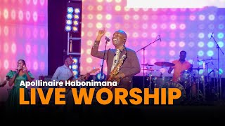 Apollinaire HABONIMANA Live worship  Mbega Ubuntu ubereye gushimwa  NTIBESHA WORSHIP CONCERT [upl. by Rayshell]