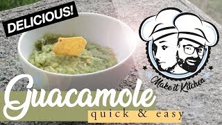 Dip recipes  Easy Guacamole  avocado dip [upl. by Goth896]