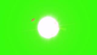 Sun  Green Screen Animation [upl. by Phylys641]