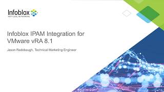 Demo Video Infoblox IPAMDNS Integration with VMware vRealize Automation vRA 81 [upl. by Yssor]