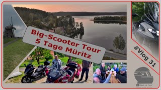 Vlog 31 👉 5 Tage Müritz  Tour mit den AlsterRollern [upl. by Mayeda]