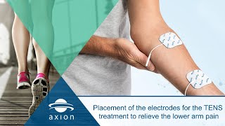 Forearm Pain  Pad Placement For Electrical Stimulation TENS  axion [upl. by Iznyl]