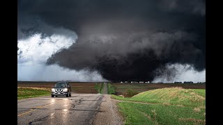 EF3 Tornado Intercept in Harlan Iowa GoPro POV [upl. by Liebermann]