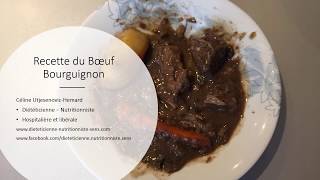 Recette de Bœuf Bourguignon [upl. by Crowns]