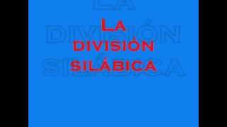 División silábica [upl. by Mccarthy168]