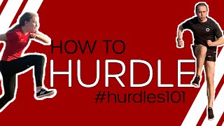 HOW TO HURDLE in 30 SECONDS Learn the basic hurdling techniques [upl. by Mimajneb144]