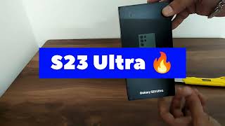 Samsung Galaxy S23 Ultra Unboxing Only  66000  Amazon Great indian festival sale [upl. by Wattenberg899]