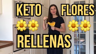 🇪🇸 Flores Cetogenicas Receta Fácil y Rapida [upl. by Tuorah]