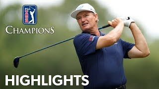 Ernie Els shoots 6under 66  Round 2  Regions Tradition  2023 [upl. by Cormick]