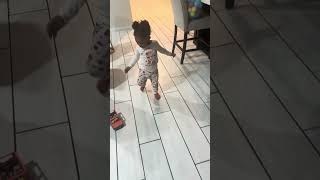 We are walking walking toddlerlife toddlers toddlerwalking shorts shortsvideo shortvideo [upl. by Arem15]