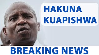 ITS OVER Pigo Kwa Ruto Kindiki Hataapishwa Kuwa Naibu Rais KIMEUMANA [upl. by Ylecic455]