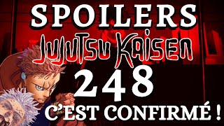 CEST FOU   SPOILERS JUJUTSU KAISEN 248 REACTION LIVE [upl. by Naegem]