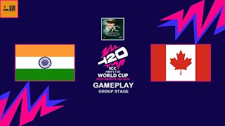 INDIA VS CANADA  GROUP STAGE  MATCH NO 33  T20 WC 2024  DON BRADMAN CRICKET 14  TECHRIANTS LITE [upl. by Ignacio]