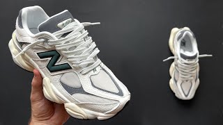 HOW TO LOOSE LACE UP NEW BALANCE 9060 [upl. by Olfe]