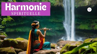 Harmonie Spirituelle  Méditation avec Sons de l’Eau et Flûte Indienne [upl. by Sirtimid859]