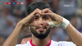 Tunisia v England  2018 FIFA World Cup  Match Highlights [upl. by Anaiviv]