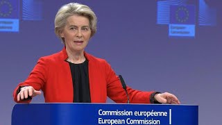 Von der Leyen  Korruptionsskandal in EUParlament quotsehr schwerwiegendquot  AFP [upl. by Inihor]