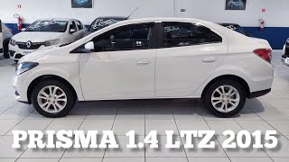 CHEVROLET PRISMA 14 LTZ 2015  CURITIBA  PR VeicarMultimarcascuritiba [upl. by Laspisa]