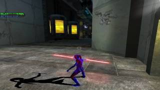 Star Wars  Jedi Knight Jedi Academy Walkthrough  Tanaab  Cult Investigation [upl. by Laoj]