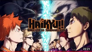 Anime  Haikyuu Karasuno VS Shiratorizawa  FULL MATCH SUB Kanai Gaming Kg [upl. by Lleinnad626]