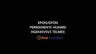 FIRMWARE UNLOCK EPON O XPON PERMANENTE HG8145V5V3 TELMEX [upl. by Ssitruc]