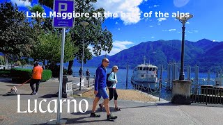 Scenic Locarno Switzerland Walking Tour 2 hours Train from Milan [upl. by Afesoj210]