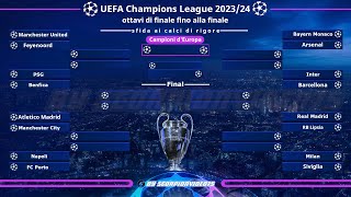 UEFA Champions League 202324 • Sfida ai Rigori ottavi di finale fino alla finale • COM vs COM [upl. by Hiasi]