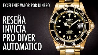 Reseña Invicta Pro Diver 8929OB Automatico de Buceo Clásico Reloj en Español [upl. by Bradshaw]