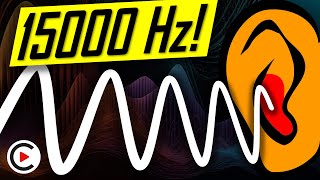 Extremely Annoying HIGH Pitch Sound to TEST Your Ears Ringing 15000 Hz amp 16000 Hz Frequency [upl. by Krystal]