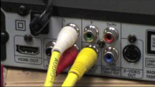 English DVD Player via AudioVideo Cables [upl. by Laban63]