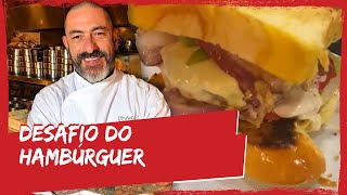 Desafio do hambúrguer  FOGAÇA NA COZINHA [upl. by Rozek]