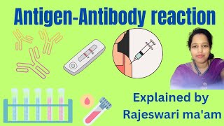 Antigen  Antibody reaction [upl. by Honor]