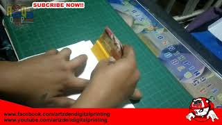 HOW TO APPLY PHOTO TOP WITHOUT LAMINATING MACHINE [upl. by Cantlon]